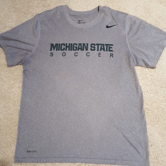 michigan state dri fit shirt